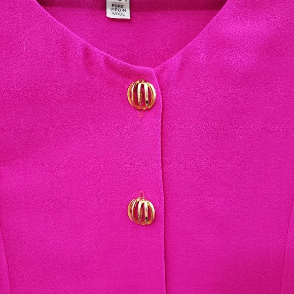 Vintage Pink Midi Dress - Picture 7 of 9